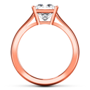 Solitaire Diamond Princess Cut Engagement Ring Angie 14K Rose Gold