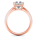 Solitaire Diamond Princess Cut Engagement Ring Cindy 14K Rose Gold