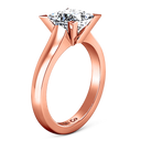 Solitaire Diamond Engagement Ring Jenny 14K Rose Gold