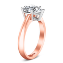 Solitaire Diamond Engagement Ring Hillary 14K Rose Gold