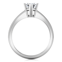 Solitaire Marquis Diamond Engagement Ring Scarlet 14K White Gold