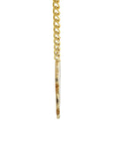 Ladies Plain Gold Name Plate Necklace | Appx. 7.1 Grams