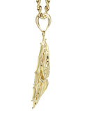 10K Yellow Gold Rope Chain & Gold Spider Pendant | Appx. 22 Grams