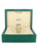 Mens Rolex Datejust Watch 16233 Two Tone | 36Mm | Gold Dial | Jubilee Band