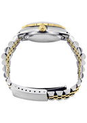 Diamond Gold Rolex Watch For Women 16233 | 36Mm | Green Mother of Pearl Dial | Two Row 4.25 Carat Bezel | Jubilee Band