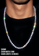 Mens Diamond Tennis Chain