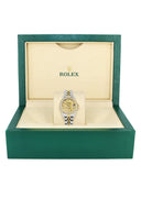 Womens Diamond Gold Rolex Watch | 1 Carat Bezel | 26Mm | Gold Dial | Jubilee Band