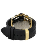 Mens Yellow Gold Tone Diamond Watch | Appx. 4 Carats