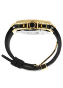 Mens Yellow Gold Tone Diamond Watch | Appx. 4 Carats