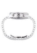 Mens White Gold Tone Diamond Watch | Appx. 2.85 Carats