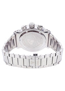 Mens White Gold Tone Diamond Watch | Appx. 0.22 Carats