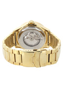 Mens Yellow Gold Tone Diamond Watch | Appx. 7 Carats