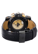 Mens Black & Rose Gold Tone Diamond Watch | Appx. 3.5 Carats