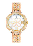 Womens Rose Gold Tone Diamond Watch | Appx 0.86 Carats