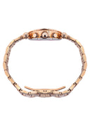 Womens Rose Gold Tone Diamond Watch | Appx 0.85 Carats