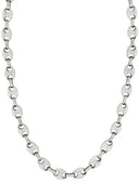 Diamond White Puff Gucci Chain