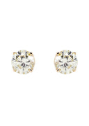 Round Diamond Stud Earrings | 0.26 Carats