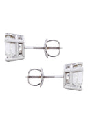Princess Diamond Stud Earrings | 1.82 Carats