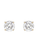 Round Diamond Stud Earrings | 1.15 Carats