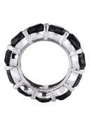 14K Ladies Black Diamond Cocktail Ring | 2.95 Carats | 9.7 Grams