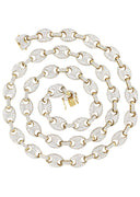 Diamond Yellow Puff Gucci Chain