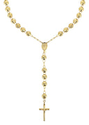 Rosary Yellow Gold Chain 10K