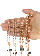 14K Yellow Gold Rosary Chain