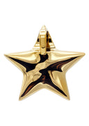 Gold Plated Iced Out Star Pendant | 7 Grams