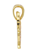 Gold Plated Goat Pendant | 14.5 Grams