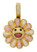 Gold Plated Murakami Spinner Pendant | 30.8 Grams