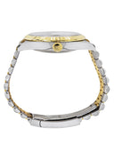 Rolex Datejust II Watch | 41 MM | 18K Yellow Gold & Stainless Steel | Custom Red Arabic Dial | Jubilee Band