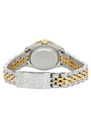 Womens Diamond Gold Rolex Watch | 26Mm | Brown Dial | Jubilee Band