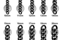 Heavy Solid Gold Rope Link Chain Customizable