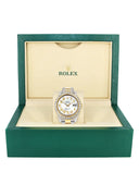 Rolex Datejust II Watch | 41 MM | 18K Yellow Gold & Stainless Steel | Custom Pearl Arabic Dial | Oyster Band