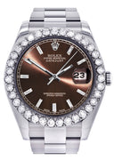 Rolex Datejust II Watch | 41 MM | Custom Morocco Brown Dial | Oyster Band