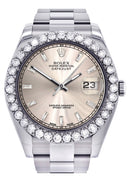 Rolex Datejust II Watch | 41 MM | Custom Dawn Pink Dial | Oyster Band