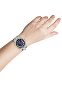 Womens Rolex Datejust Watch 16200 | 36Mm | Blue Black Roman Numeral Dial | Jubilee Band