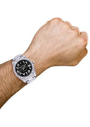 Rolex Datejust II Watch | 41 MM | Custom Black Arabic Dial | Oyster Band