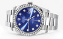 New Style | Rolex Datejust Watch | 36Mm | Blue Dial | Oyster Band