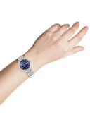 Diamond Rolex Watch | Fluted Bezel | 31MM | Blue Diamond Dial | Jubilee Band