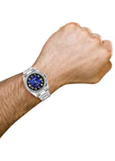 New Style | Rolex Datejust Watch | 36Mm | Blue Black Arabic Dial | Oyster Band