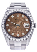 Rolex Datejust II Watch | 41 MM | Custom Jubilee Diamond Dial | Oyster Band