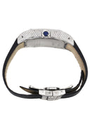 Diamond Cartier Santos 100 | Diamond Roman Dial | Diamond Case | Stainless Steel