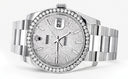 New Style | Rolex Datejust Watch | 36Mm | Full Diamond Dial | Oyster Band