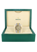 Mens Rolex Datejust Watch | 16233 | 36Mm | Diamond Gold Roman Numeral | Jubilee Band