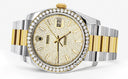 New Style | Diamond Gold Rolex Watch For Men | 36MM | Diamond Dial | Oyster Band