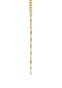 14K Ladies Vertical Text Name Plate Necklace | Appx. 5.8 Grams