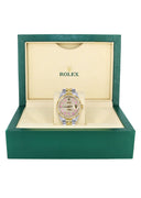 Mens Rolex Datejust Watch 16233 Two Tone | 36Mm | Diamond Pink Arabic Numeral | Jubilee Band