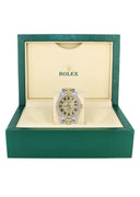 Diamond Gold Rolex Watch For Women 16233 | 36Mm | Diamond Gold Roman Numeral Dial | Two Row 4.25 Carat Bezel | Jubilee Band