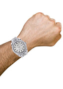 Rolex Datejust II Watch | 41 MM | Custom Full Diamond Dial | Jubilee Band